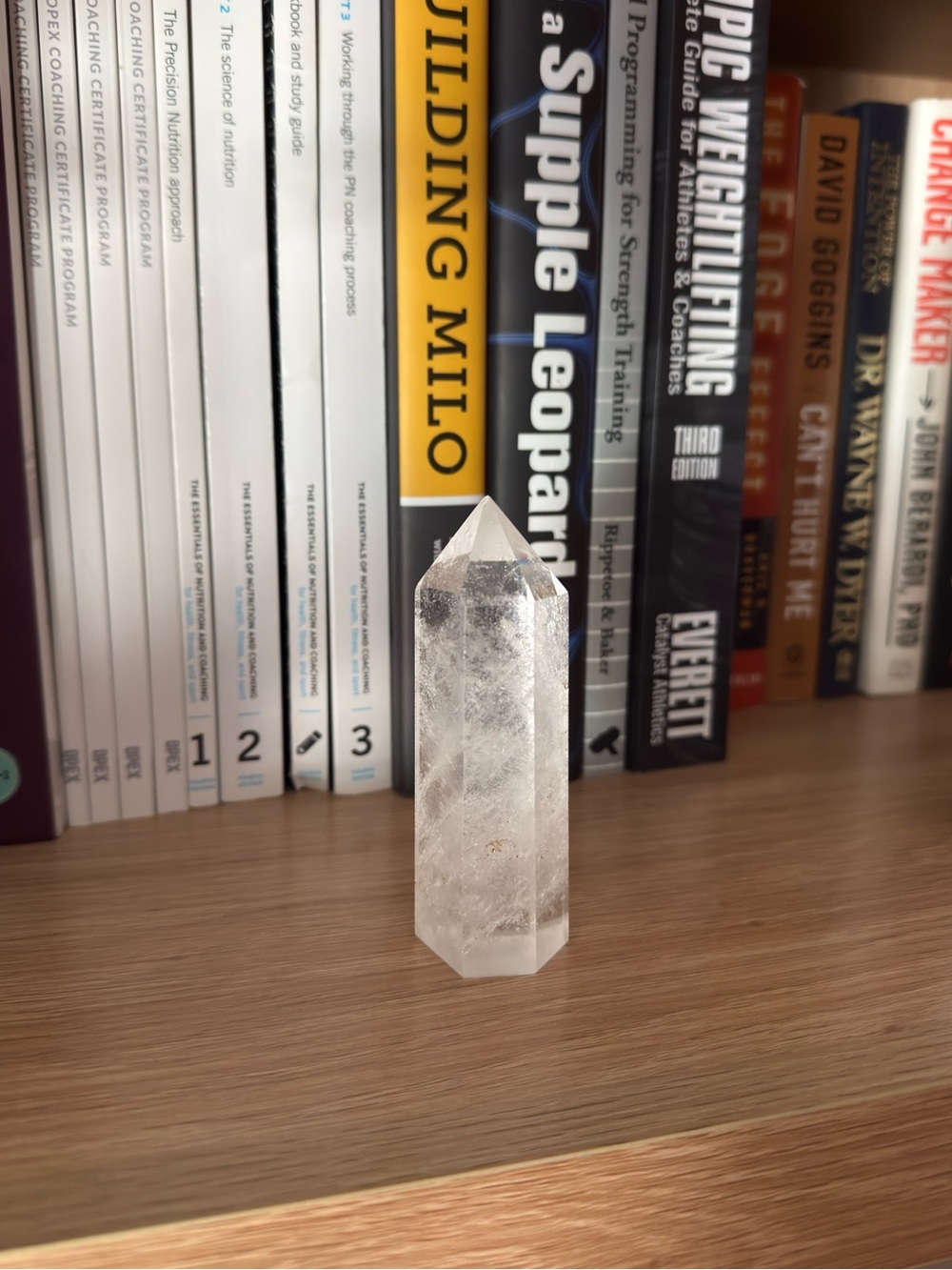 Clear Quartz Crystal Tower Point